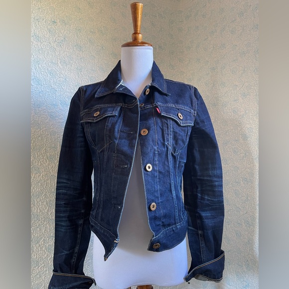 Women’s Levi’s Original Trucker Jean Jacket Size Small - Picture 2 of 10